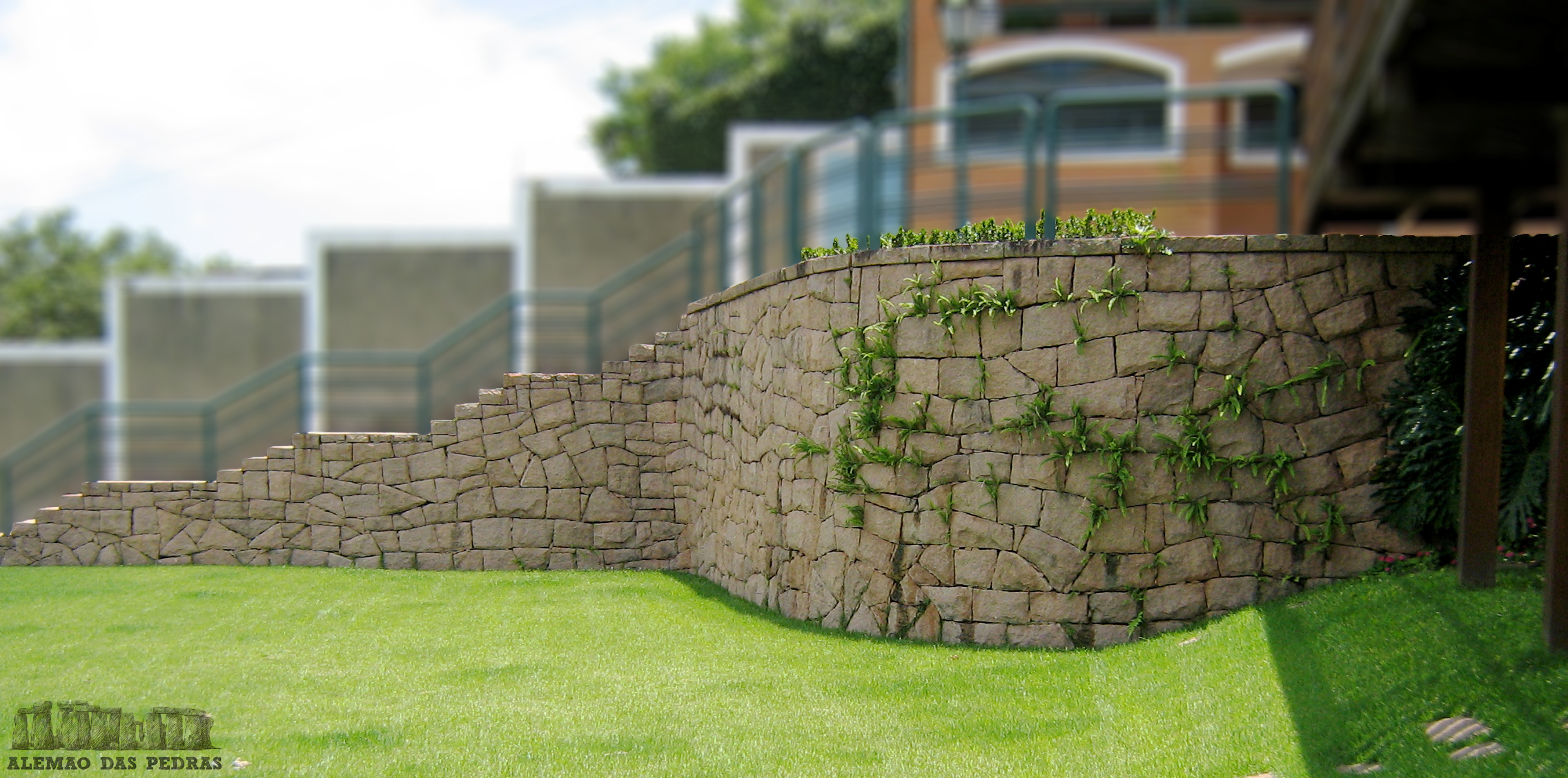 Muro de Pedra - Material e Mão de Obra